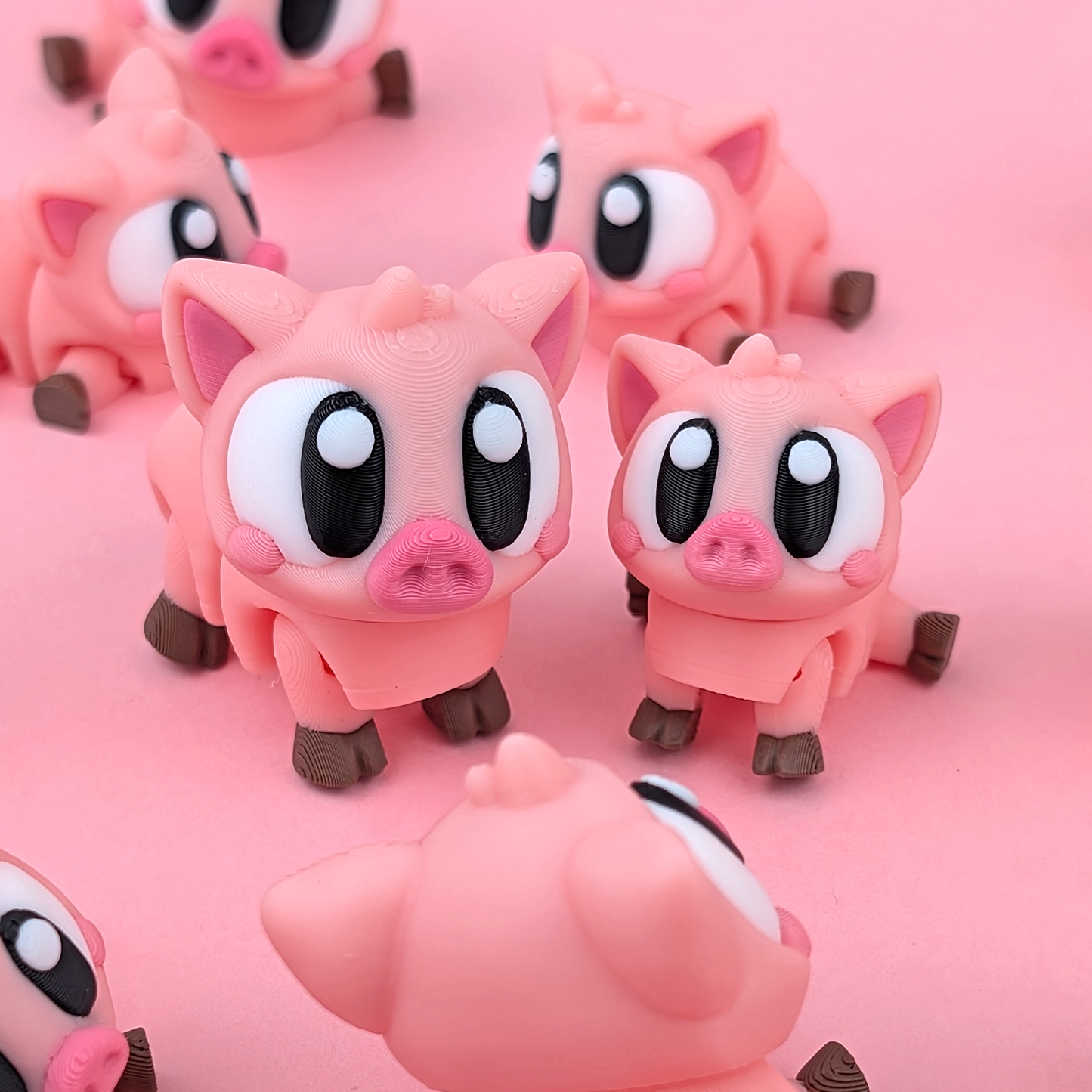 Flexi Pigs Farm Playset