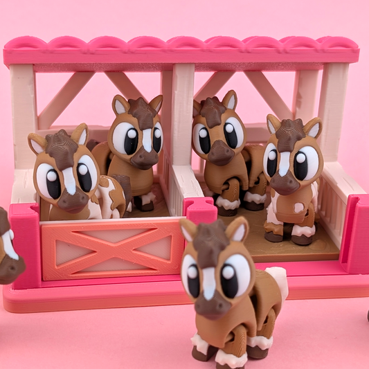 Flexi Horse Stable Playset