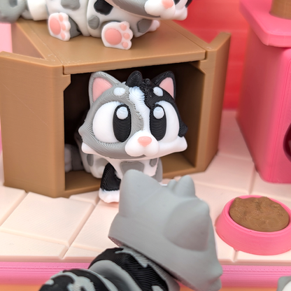 Flexi Kitty Playset