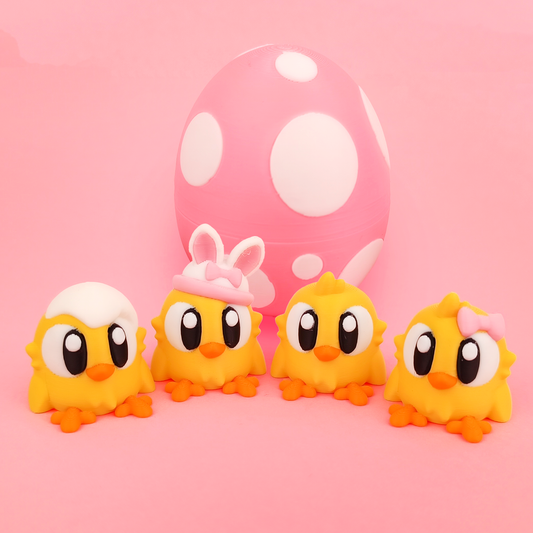 Flexi Easter Chicks Playset