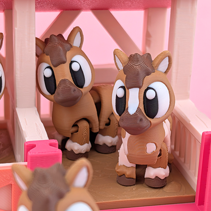 Flexi Horse Stable Playset