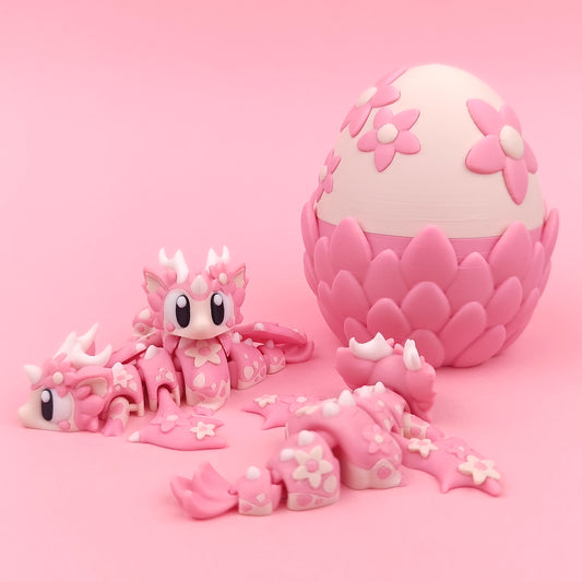 Flexi Cherry Blossom Dragon Playset