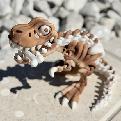 2 Tone Dinosaur T Rex & Bone