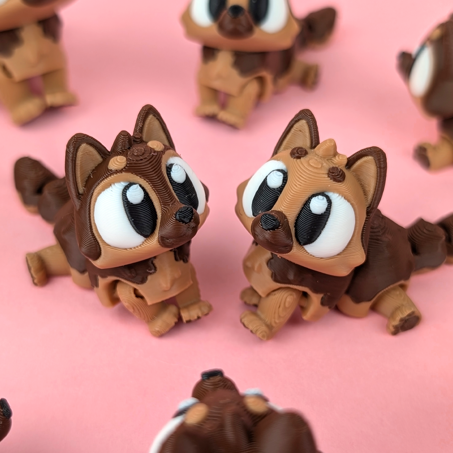 Flexi German Shepherd Playset