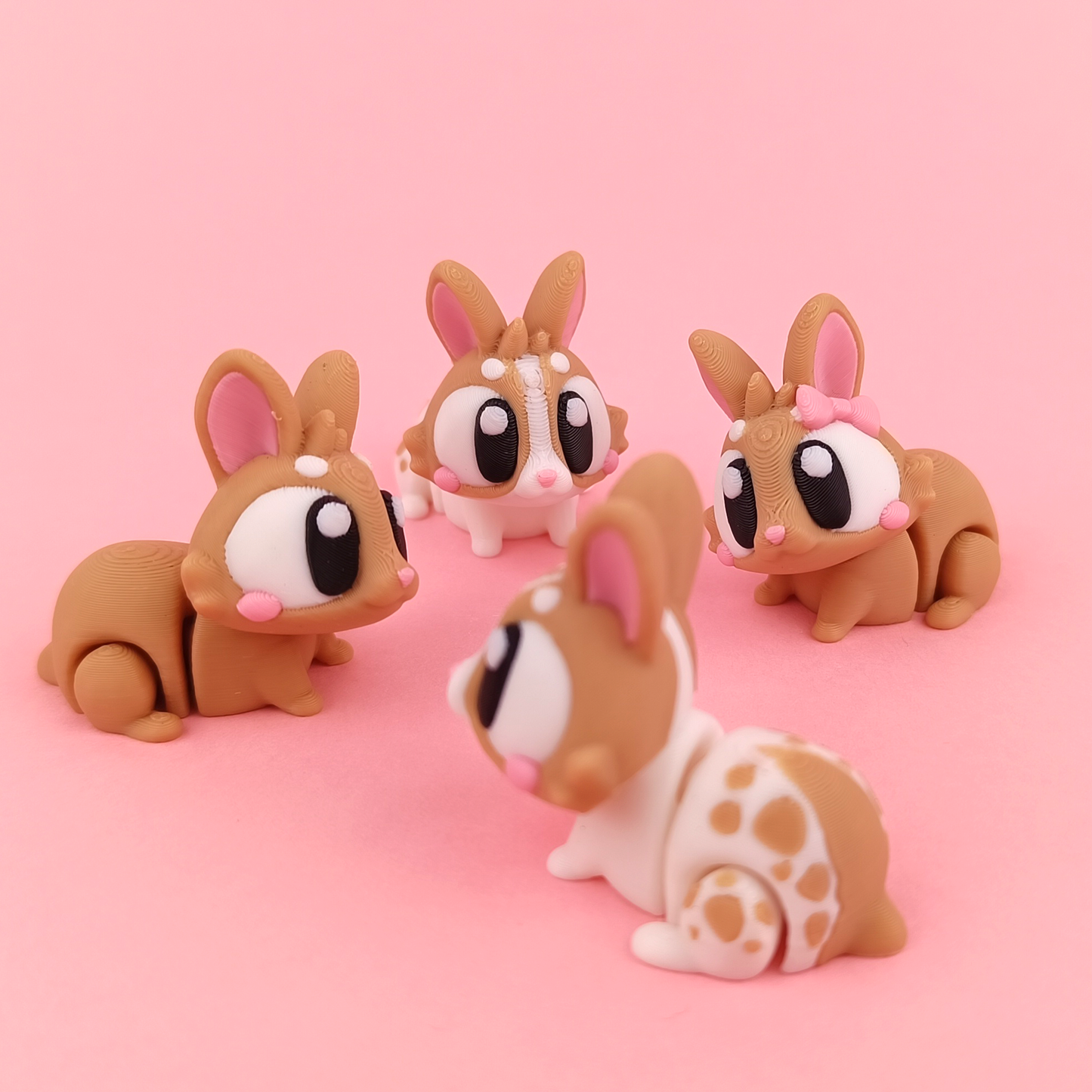 Flexi Bunny & Easter Egg Playset
