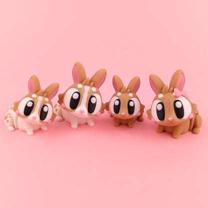 Flexi Bunny & Easter Egg Playset