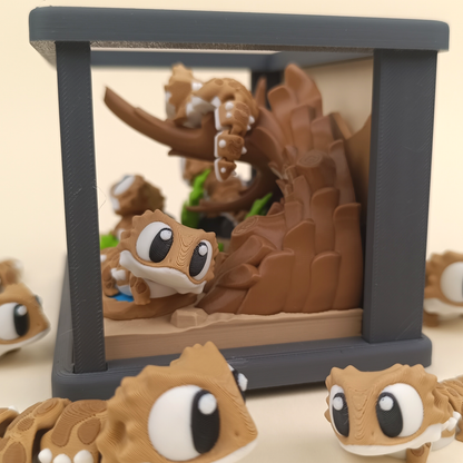 Flexi Gecko Terrarium Playset