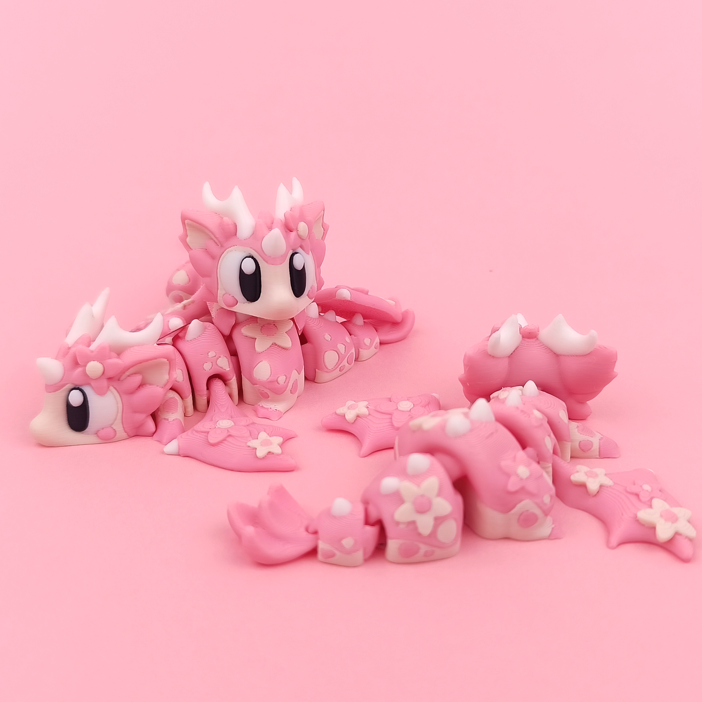 Flexi Cherry Blossom Dragon Playset