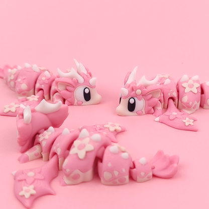 Flexi Cherry Blossom Dragon Playset