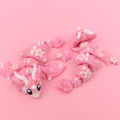 Flexi Cherry Blossom Dragon Playset