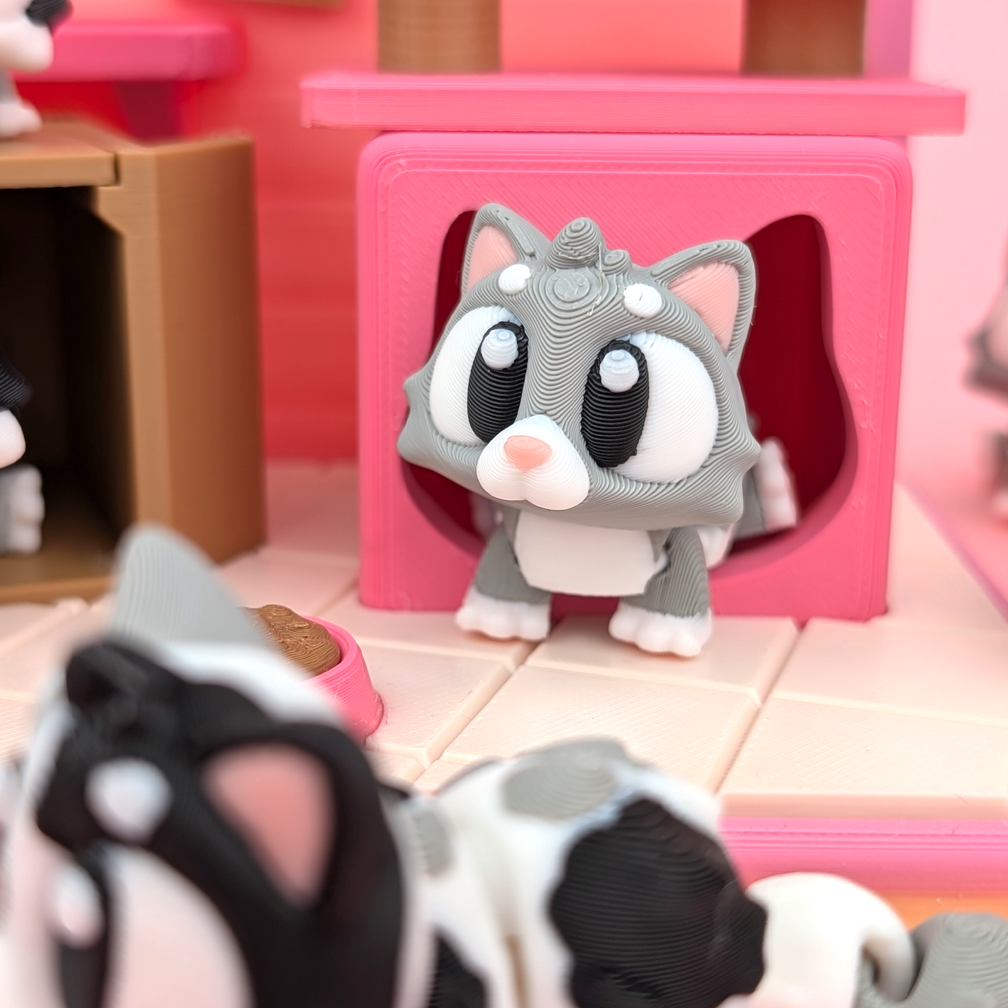 Flexi Kitty Playset